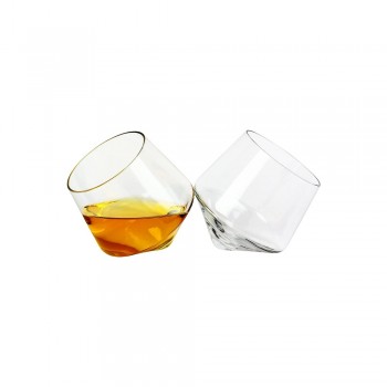 SET 2 BICCHIERI ROLLING WHISKEY MAGS