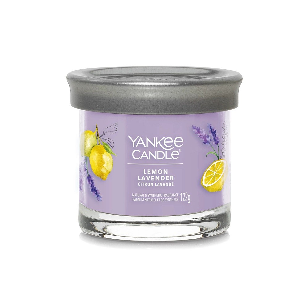 candela piccola tumbler signature lemon lavender yankee candle